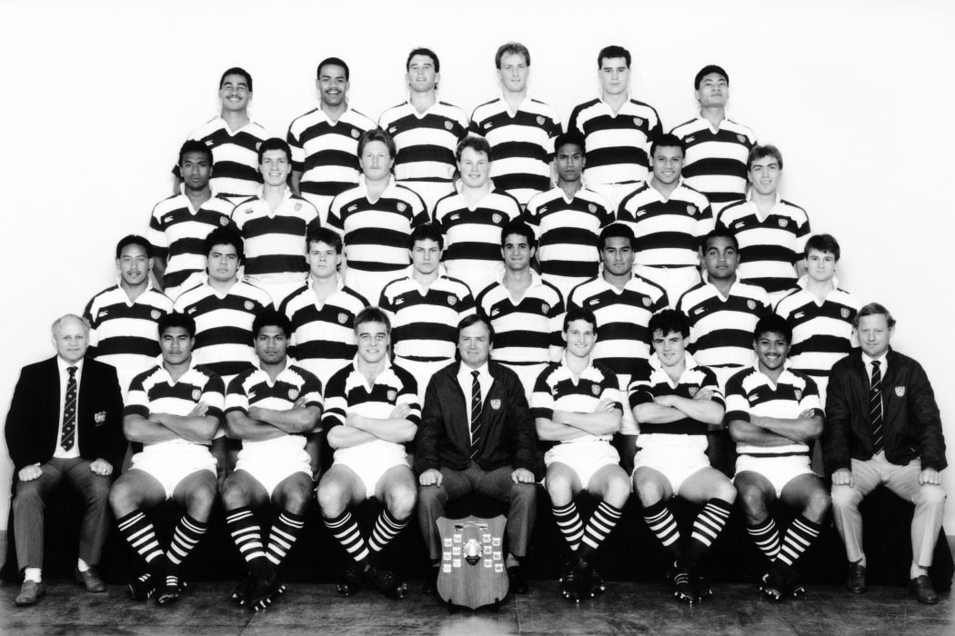 Pat Lam (top left) was a part of the legendary Auckland team in the early 1990s.