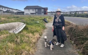 Local Flatbush resident Sue Ripassa feels strongly about the illegal rubbish dumping in her community and has been reporting the issue but its difficult when there are many empty lots and hard to identify.