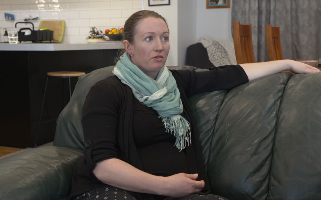 A mum who had to give birth in the Lumsden carpark describes her experience to Checkpoint’s Logan Church.