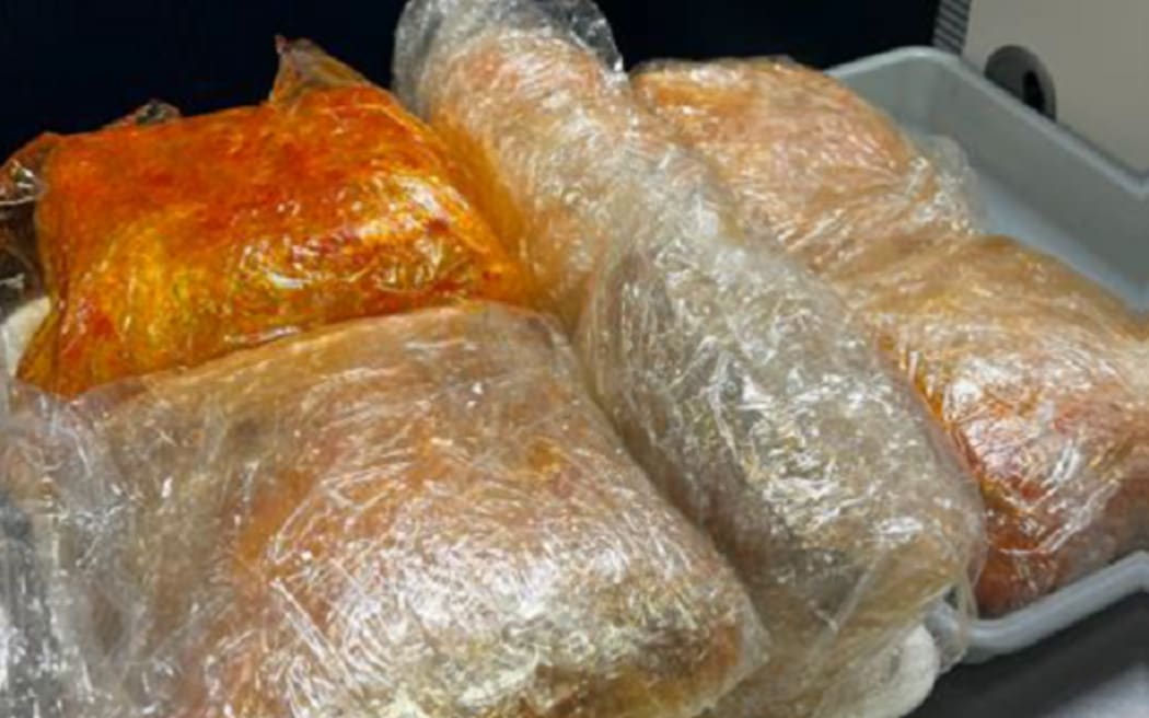The methamphetamine had a street value of more than $8 million.