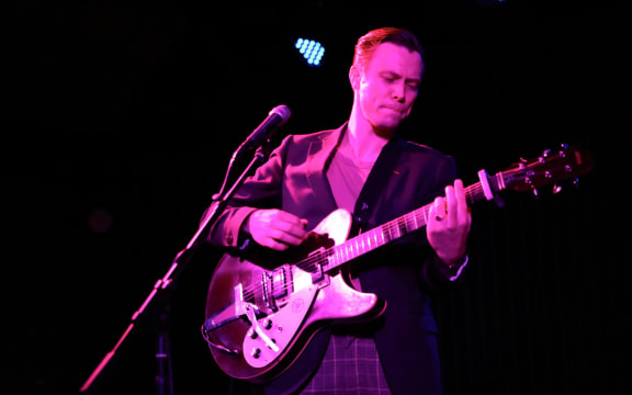 Anthony Tonnon performing as part of his Rail Lands tour