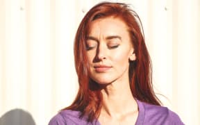 redhead woman