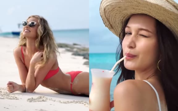 Screen shots from the Fyre Festival promotional video