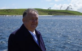 Regional Development Minister Shane Jones says not every politician gets a chance to turn bare sand into three million cubic metres of water.