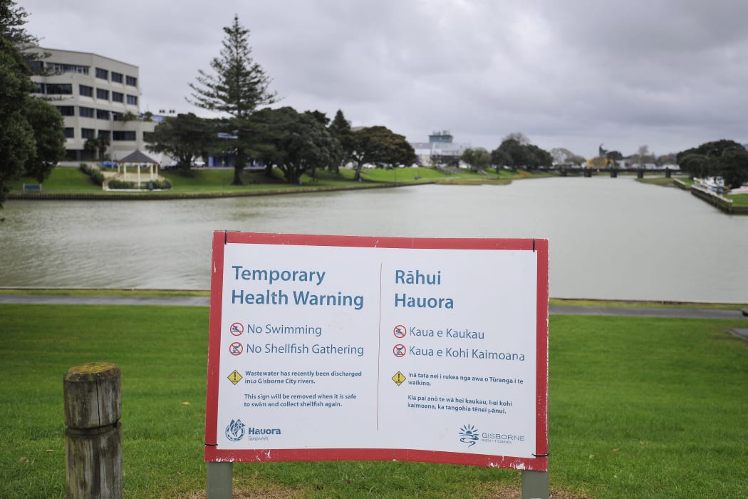 Health warnings are put in place following wastewater discharges.