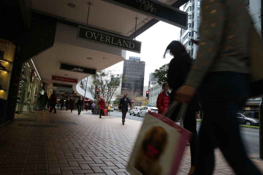 23062016 Photo: RNZ / Rebekah Parsons-King. Busy streets in Wellington.