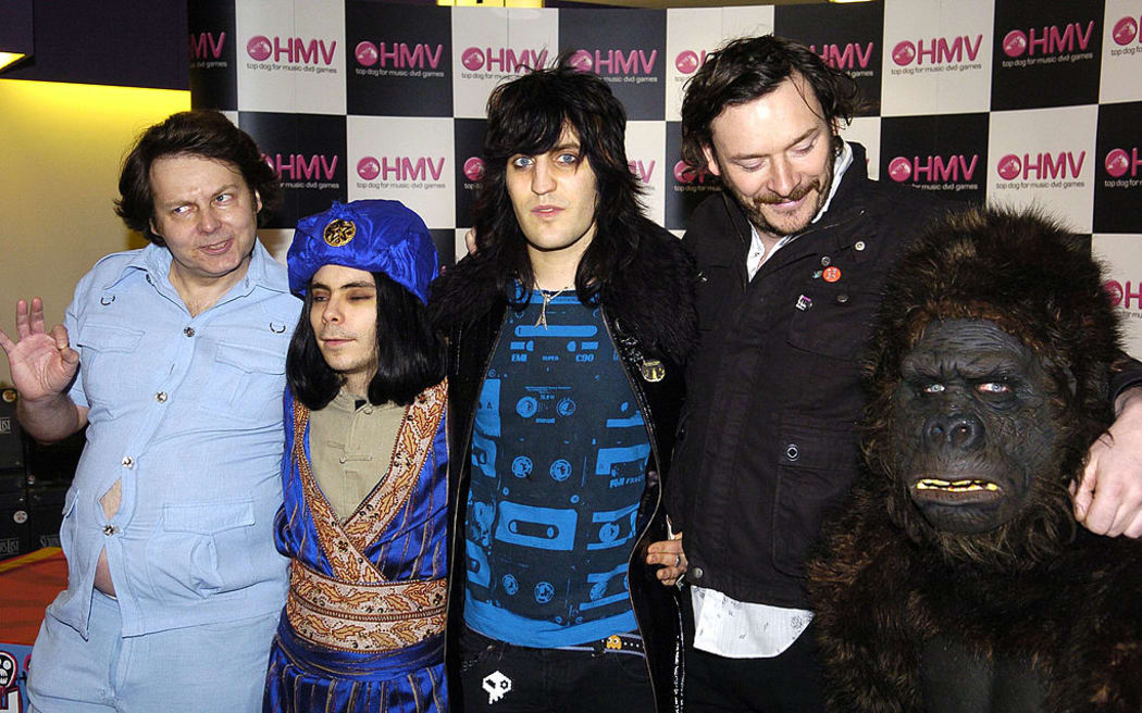 Rich Fulcher, Michael Fielding, Noel Fielding and Julian Barratt