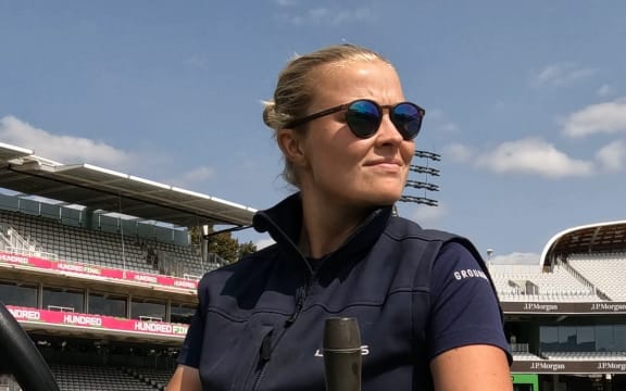 A image of Meg Lay at Lords Cricket Ground