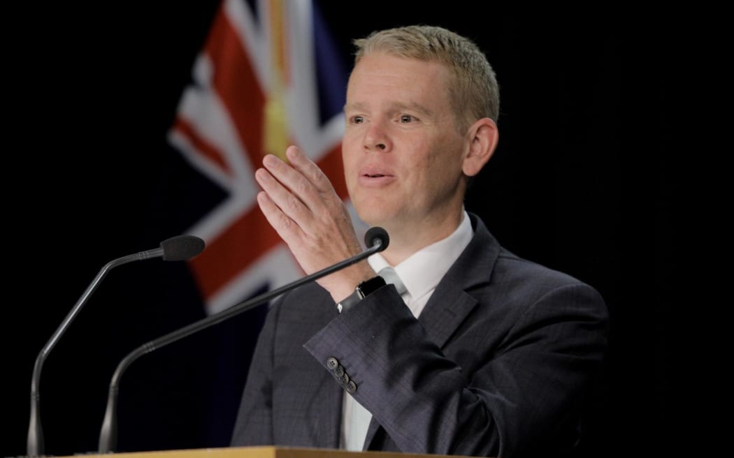 Chris Hipkins first post-Cabinet media briefing at Beehive