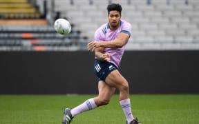 All Blacks wing Leicester Fainga'anuku.