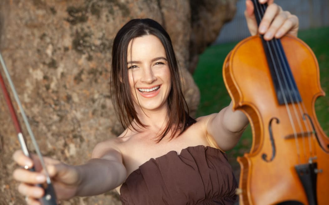 Violinist Amalia Hall
