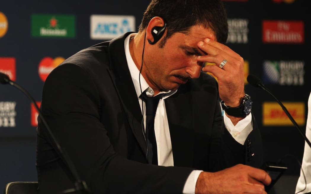 Former France coach Marc Lievremont who suffered a player revolt at the 2011 RWC.