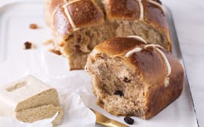 Hot Cross Brioche Buns