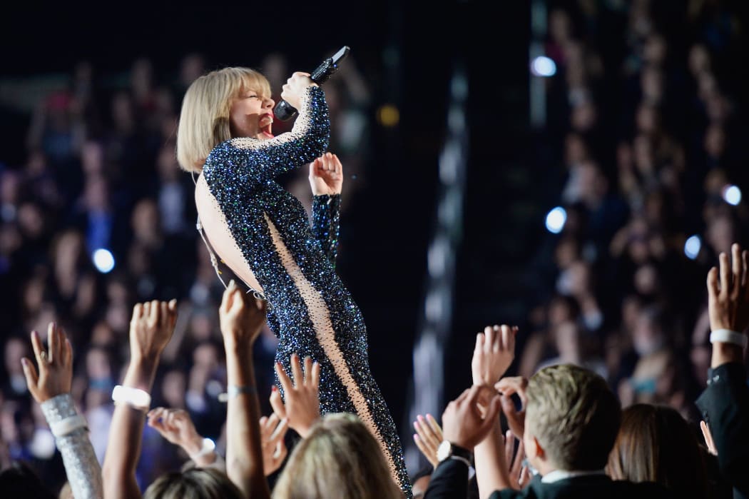Taylor Swift performs onstage during the 58th GRAMMY Awards at Staples Center on 15 February 2016 in Los Angeles.