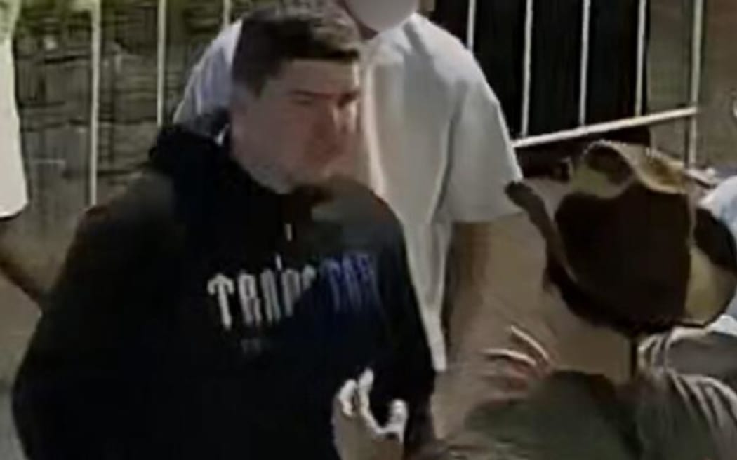 Police believe the man pictured may be able to help with enquires into an assault on Ballarat Street.