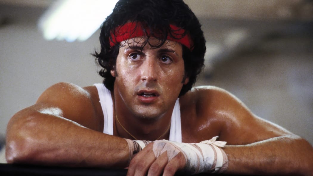 Sylvester Stallone as Rocky Balboa in Rocky II