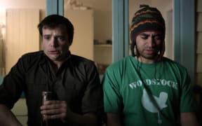 Tainui Tukiwaho as D and Jason Fitch as Jacob