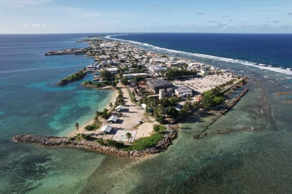Half of the Marshall Islands' 50,000-strong population live in the capital city of Majuro.