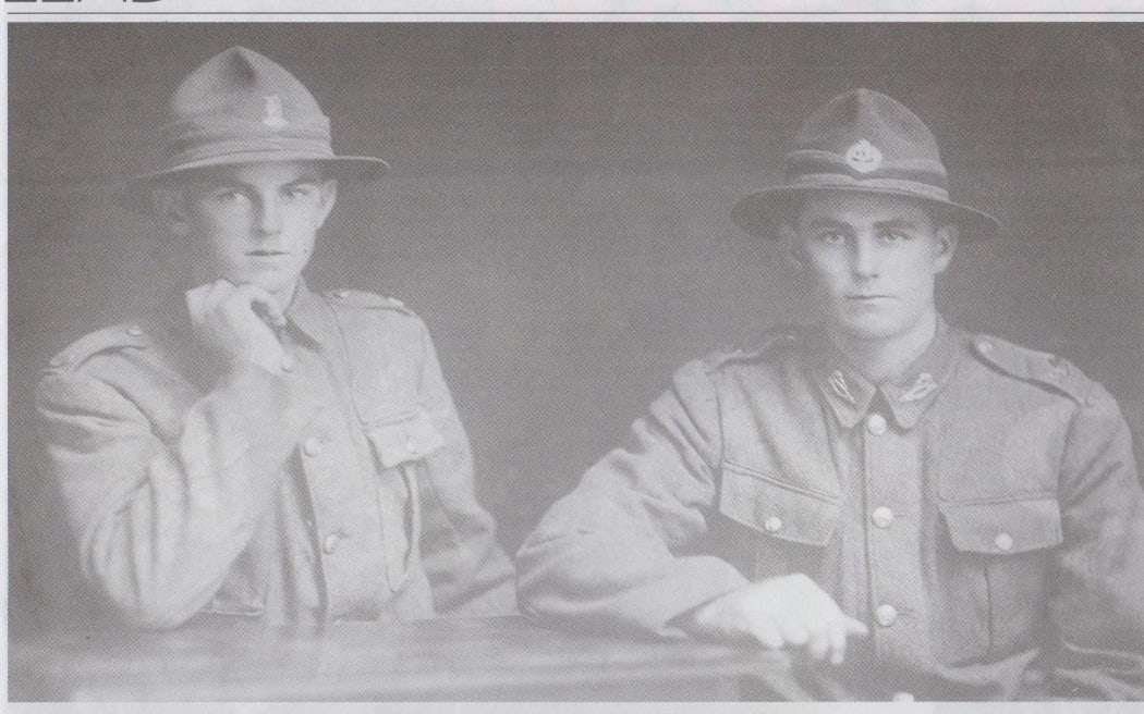 Allan and Henry Higgins, two of Dr Grant Morris's ancestors