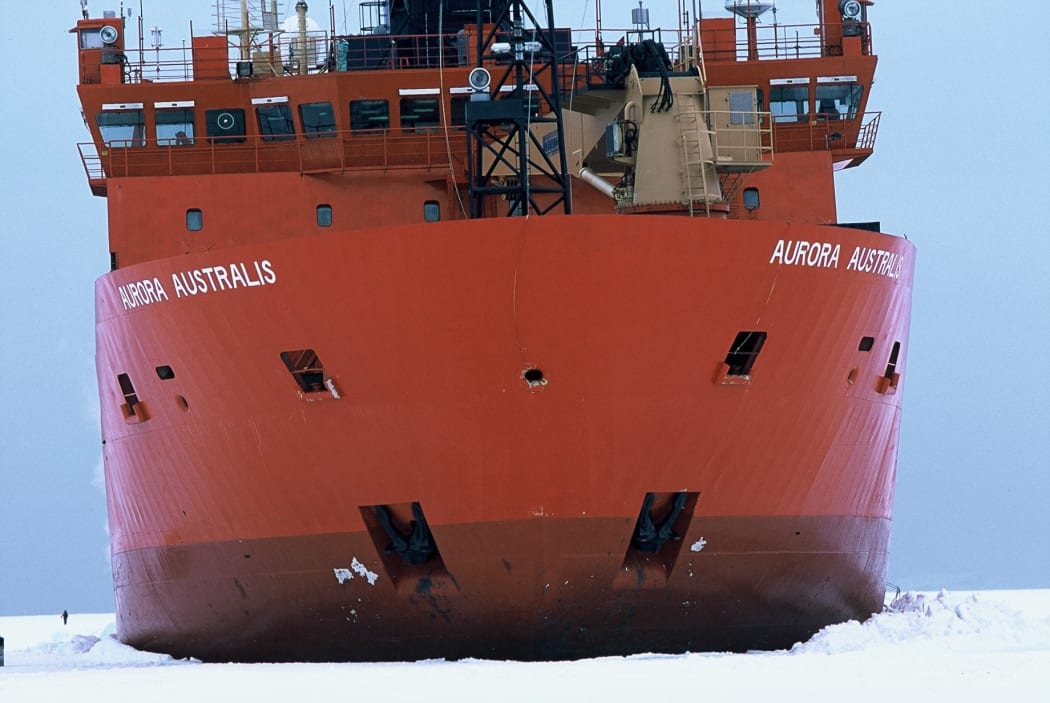 This image taken November 20, 2003 shows the Aurora Australis in Antarctica.