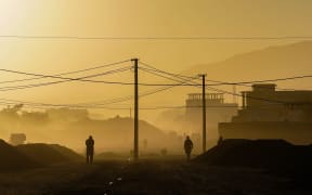 A scene from Kabul, the capital of Afghanistan.