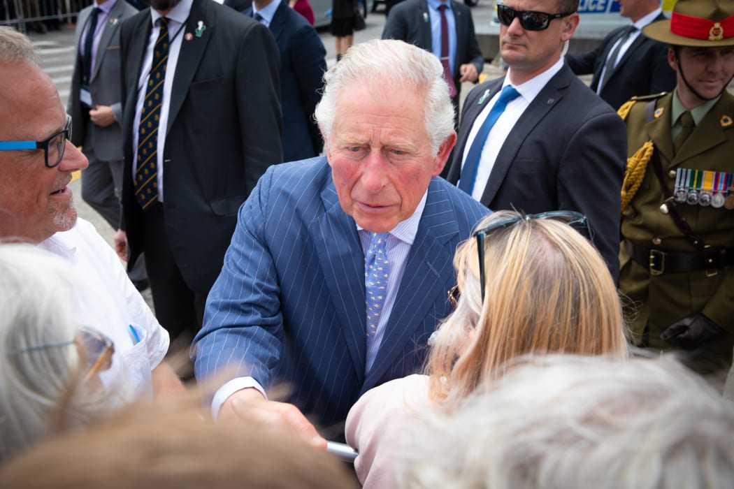Royal Tour event at Viaduct Harbour Tues 19th November 2019.  Prince Charles and Duchess of Cornwall did a walkabout to meet the people ending at Emirates Team New Zealand.