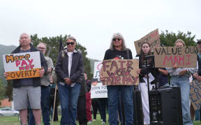 Resene workers on strike