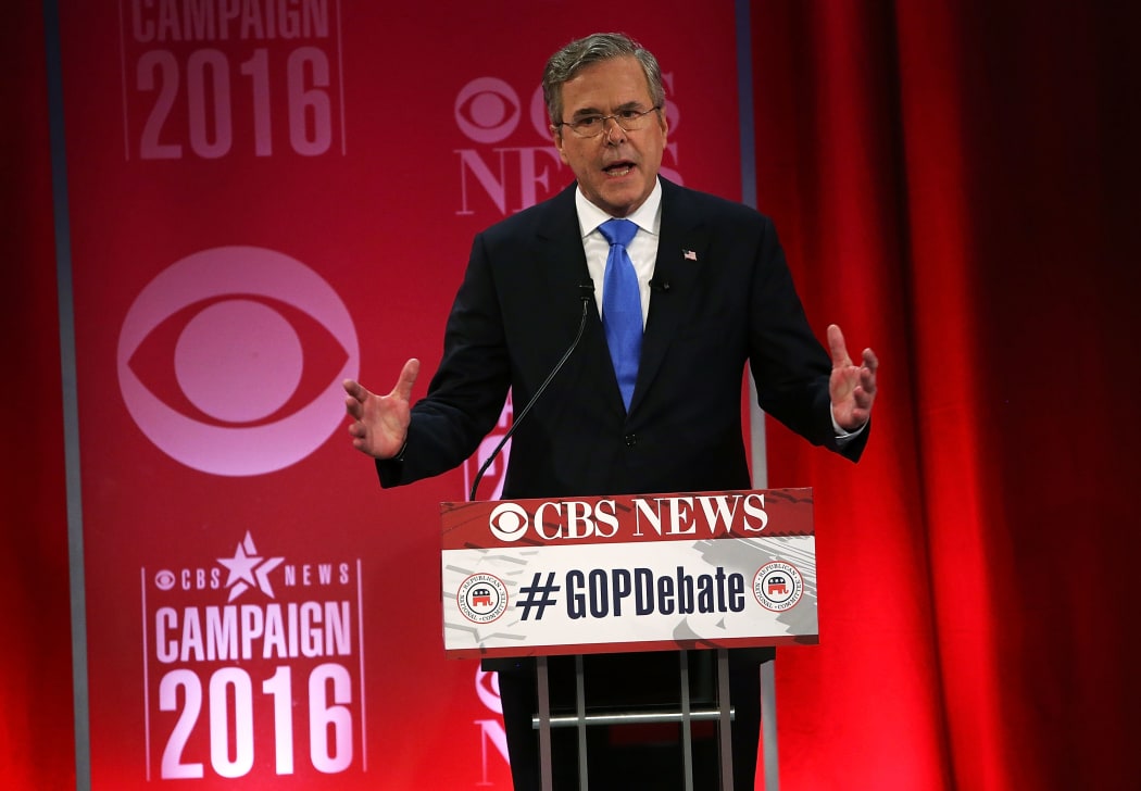 Republican presidential candidate Jeb Bush
