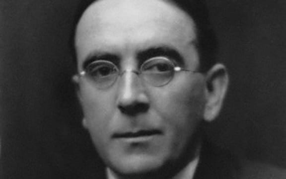 John Ireland, by Herbert Lambert, bromide print, circa 1920