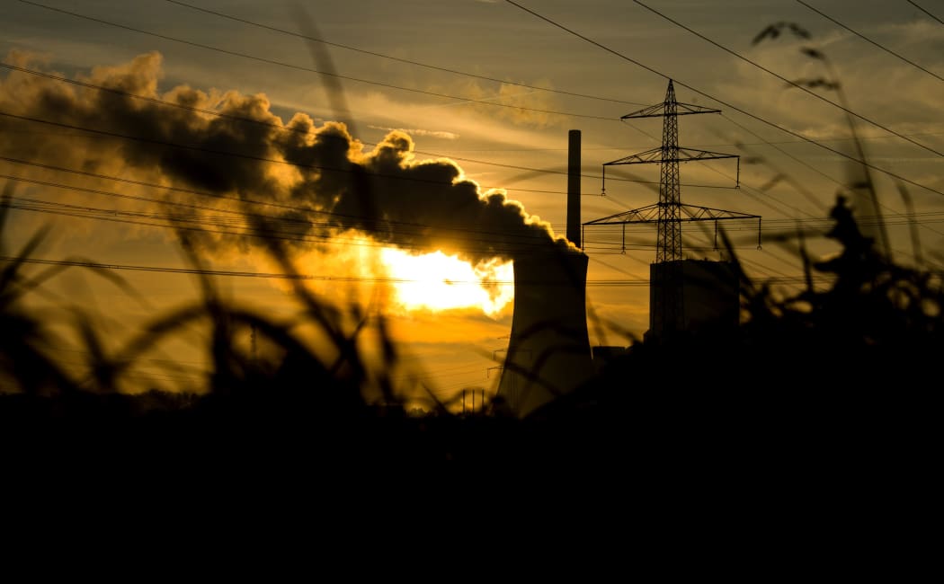 Factory smoke in Germany