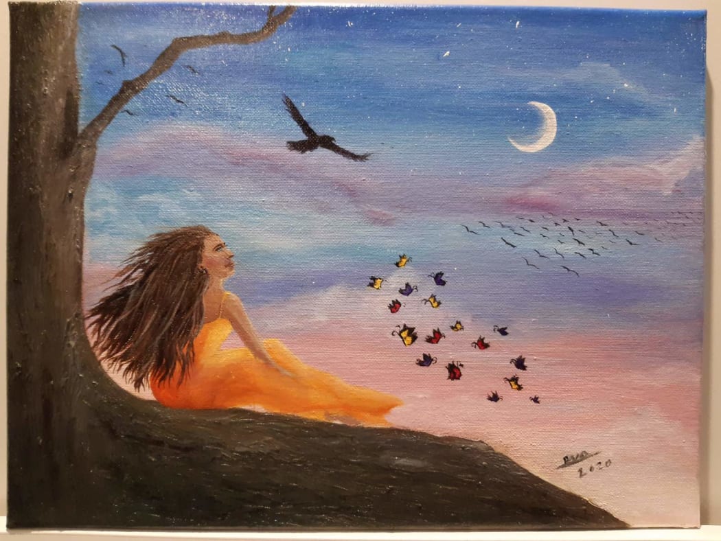 Dina Aziz's Dreams for the Decade art project entry