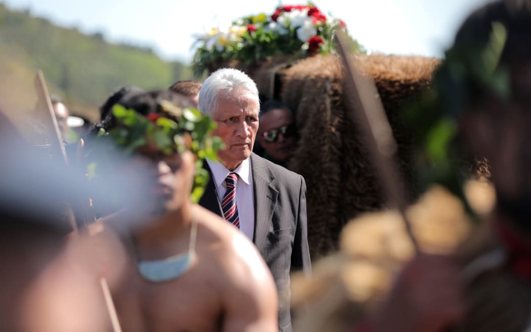 Kiingi Tuheitia is laid to rest at Taupiri maunga