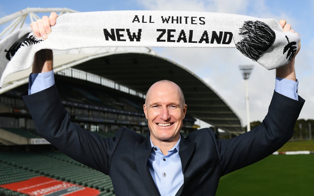 New All Whites coach Danny Hay.