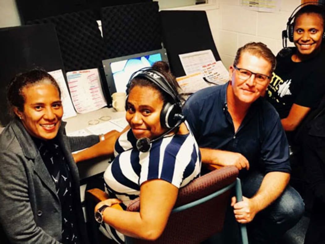 Adele Willie and Jennesa Hinge Moli from Vanuatu and Lavenia Yalovi from Fiji will commentate for FIFA at the Women’s World Cup.