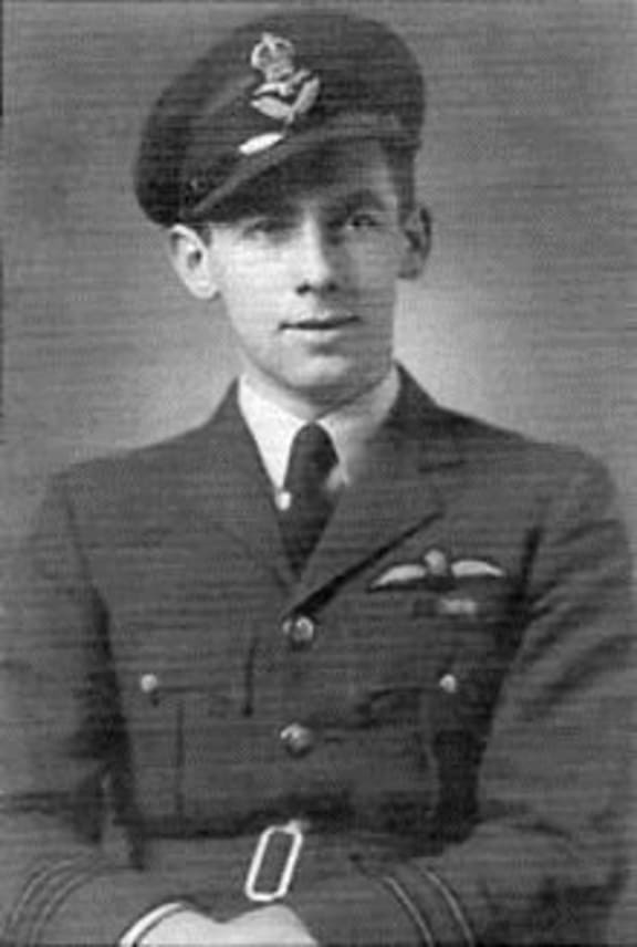 Keith Thiele in 1941 in RAF uniform.