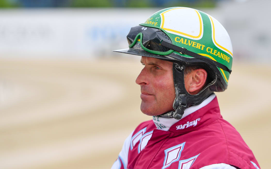 Top New Zealand driver Blair Orange at the 2022 NZ Trotting Cup meeting at Addington in Christchurch.
 © Copyright photo: John Davidson / www.photosport.nz