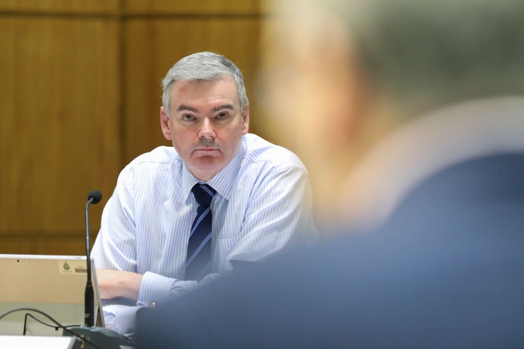 National MP Scott Simpson in Select Committee