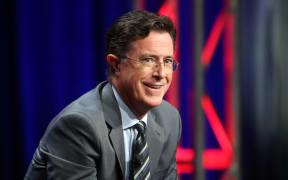 Stephen Colbert speaks onstage during the 'The Late Show with Stephen Colbert' panel discussion on 10 August, 2015 in Beverly Hills, California.