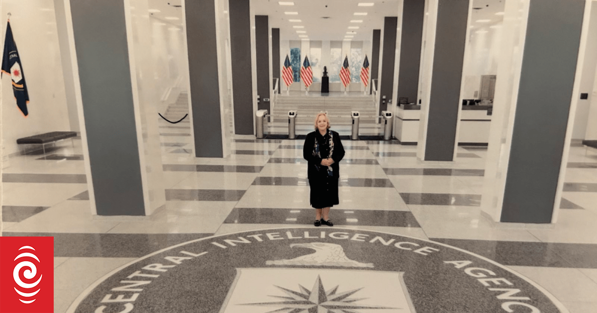 Defence MinisterJudith Collins visits Central Intelligence Agency headquarters