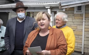 Housing Minister Megan Woods in Rotorua on Thursday.