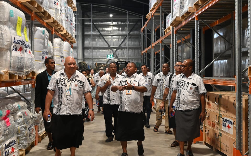Blackrock boasts a large scale relief warehouse