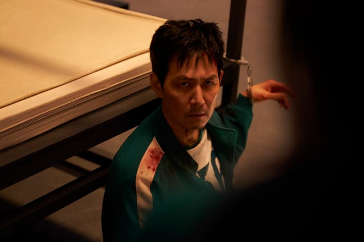 Lee Jung-jae as Sung Gi-hun in Squid Game 3.