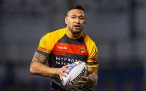 Israel Folau returned to Australia from the Catalan Super League side.