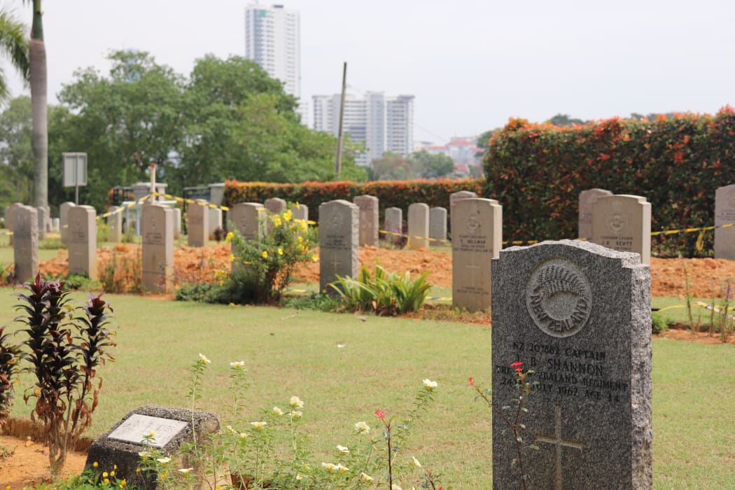 Cheras Cemetery in Kuala Lumpur.