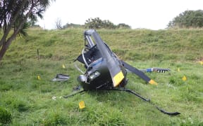 Tony Ibbotson's Robinson R22 crashed on the West Coast on 2 January, 2022.
