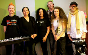 Paddy Free, Trina & MoanaManiapoto,Cadzow Cossar, Marika Hodgson, trevor