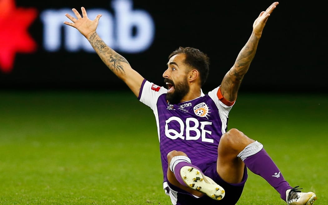 Perth Glory star Diego Castro.