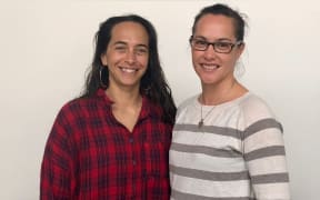 Erina Korohina (left) and Dr Anna Rolleston.