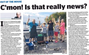 Former MP Chester Borrows laments the lack of summertime news.
