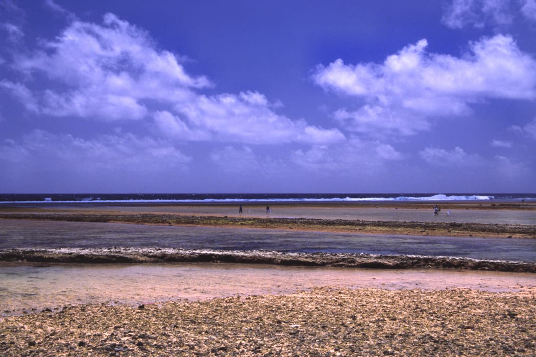 The Marshall Islands coast